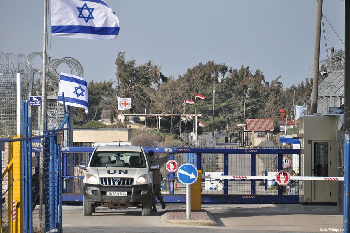2012 3 26 Border crossingpoint Golan highs