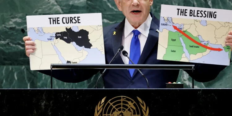 مخطط نتنياهو للشرق الأوسط الجديد