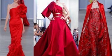 أحدث صيحات فساتين السهرة.. استعدي لسحر اللون الأحمر