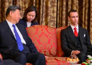 photos prince heritier moulay el hassan president chinois xi jinping