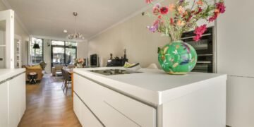 plan de travail tendance cuisine 2025 style contemporain