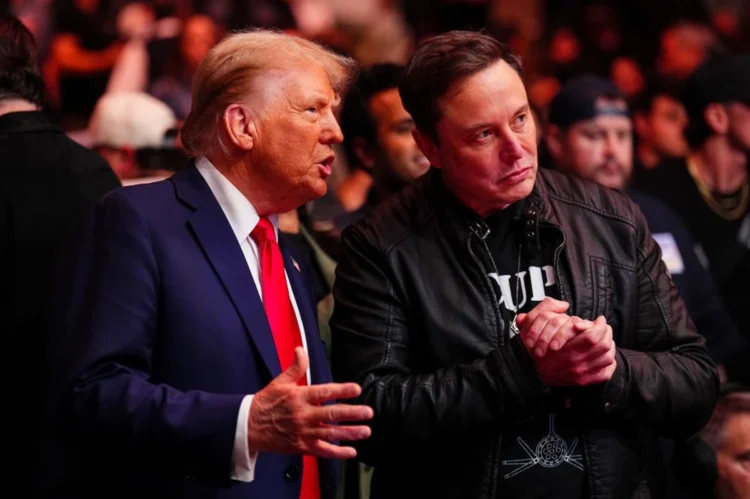 president elect donald trump and elon musk