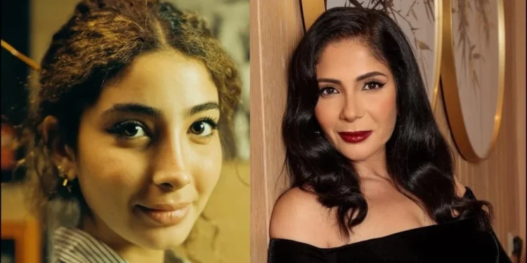 لي لي حلمي تخطف الأنظار.. منى زكي الصغيرة!