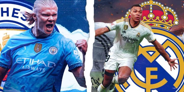 تشكيل مانشستر سيتي وريال مدريد في دوري أبطال أوروبا والقناة الناقلة