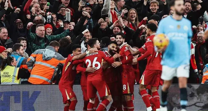 محمد صلاح يقود ليفربول للفوز.. ومانشستر سيتي ينزف