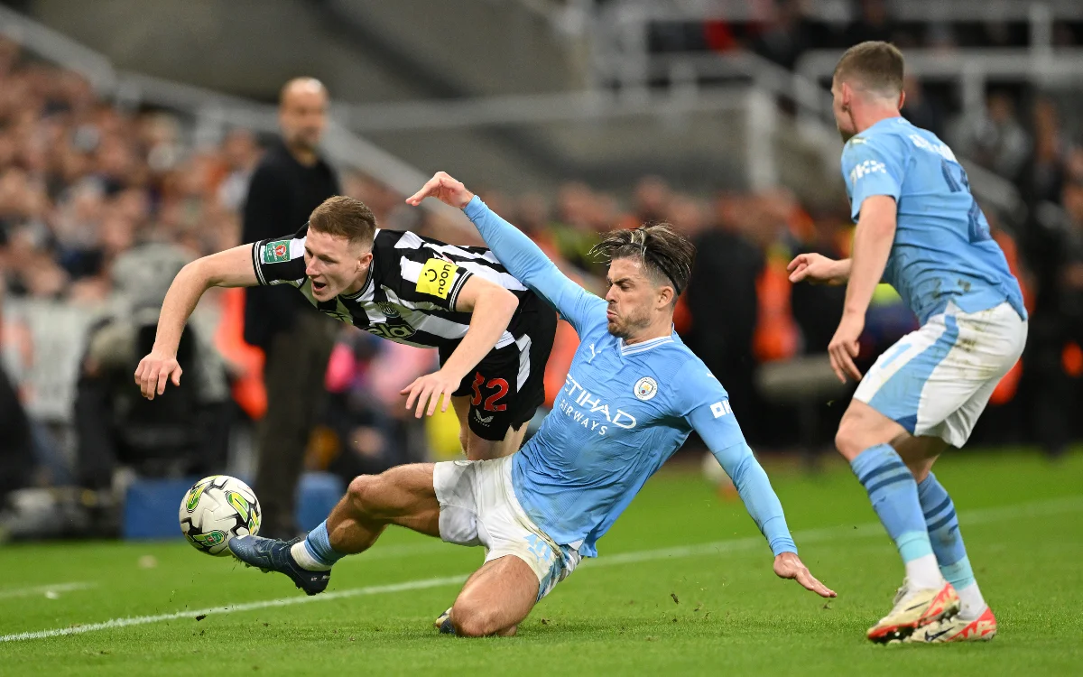 newcastle united v manchester city carabao cup third round 1 1