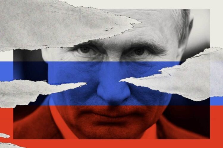 putin downfall russia foreign policy illustration