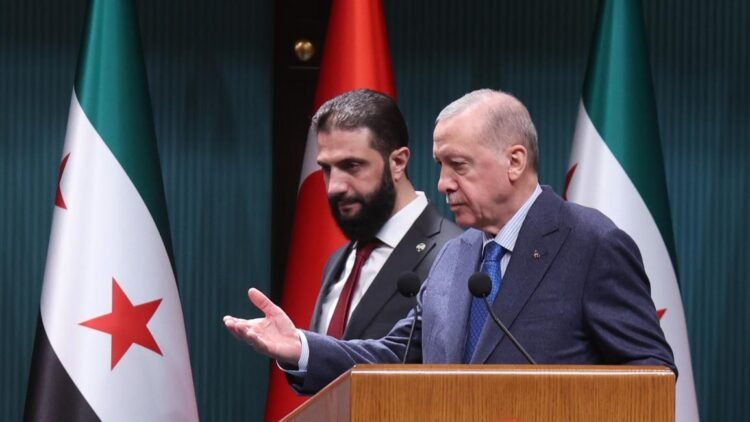أحمد الشرع وأردوغان