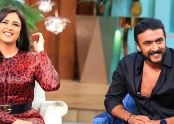 أول رد فعل من ياسمين عبدالعزيز بعد ظهور أحمد العوضي مع رامز جلال