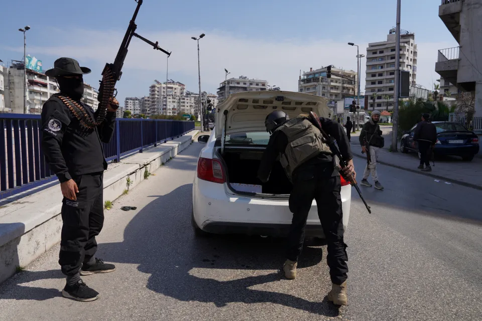 members syrian security forces check 977988794