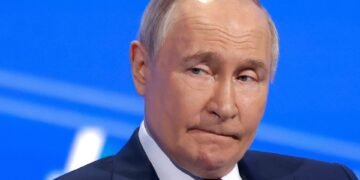 russian president vladimir putin attends 980790460