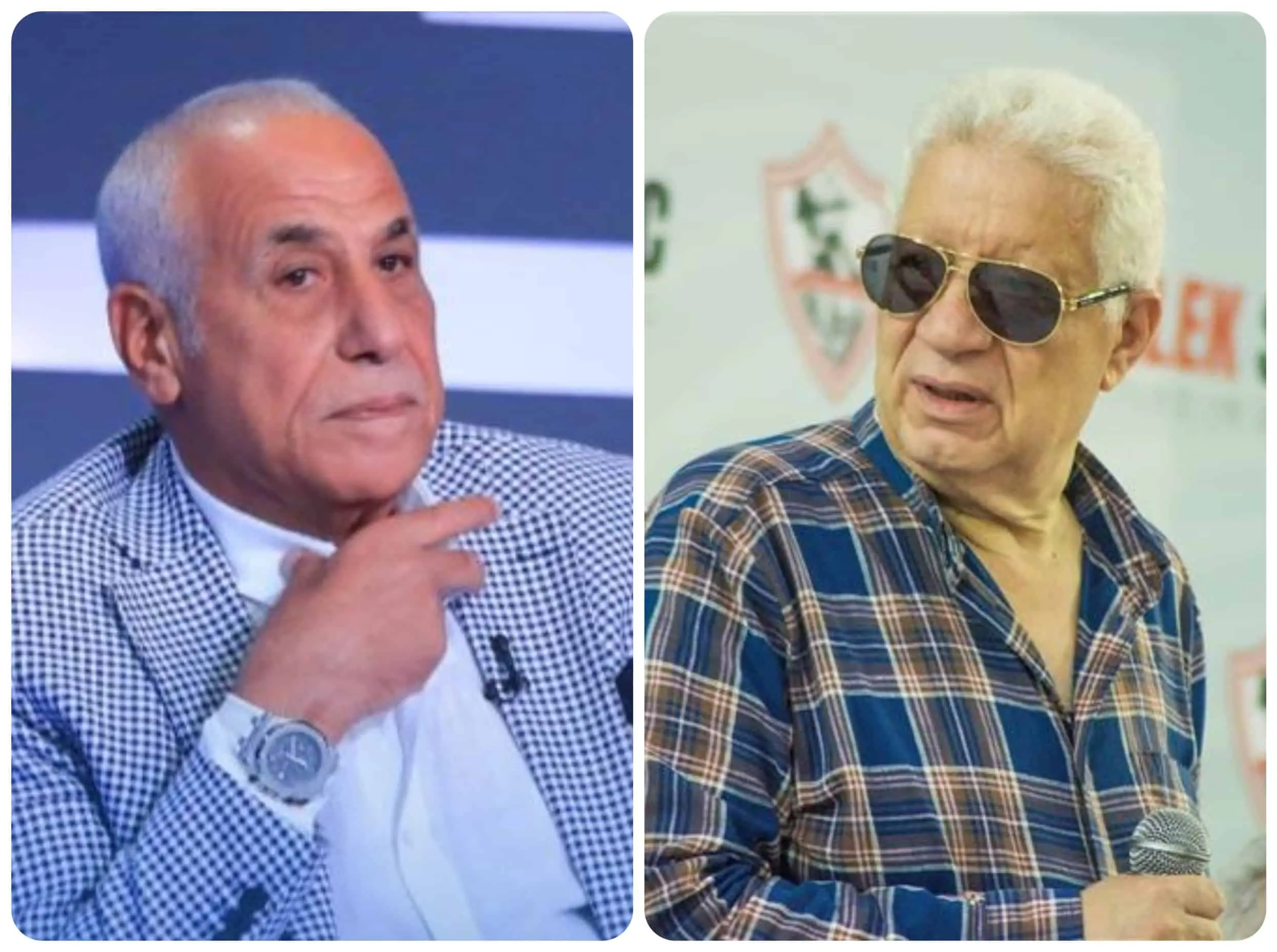 حسين لبيب ومرتضى منصور