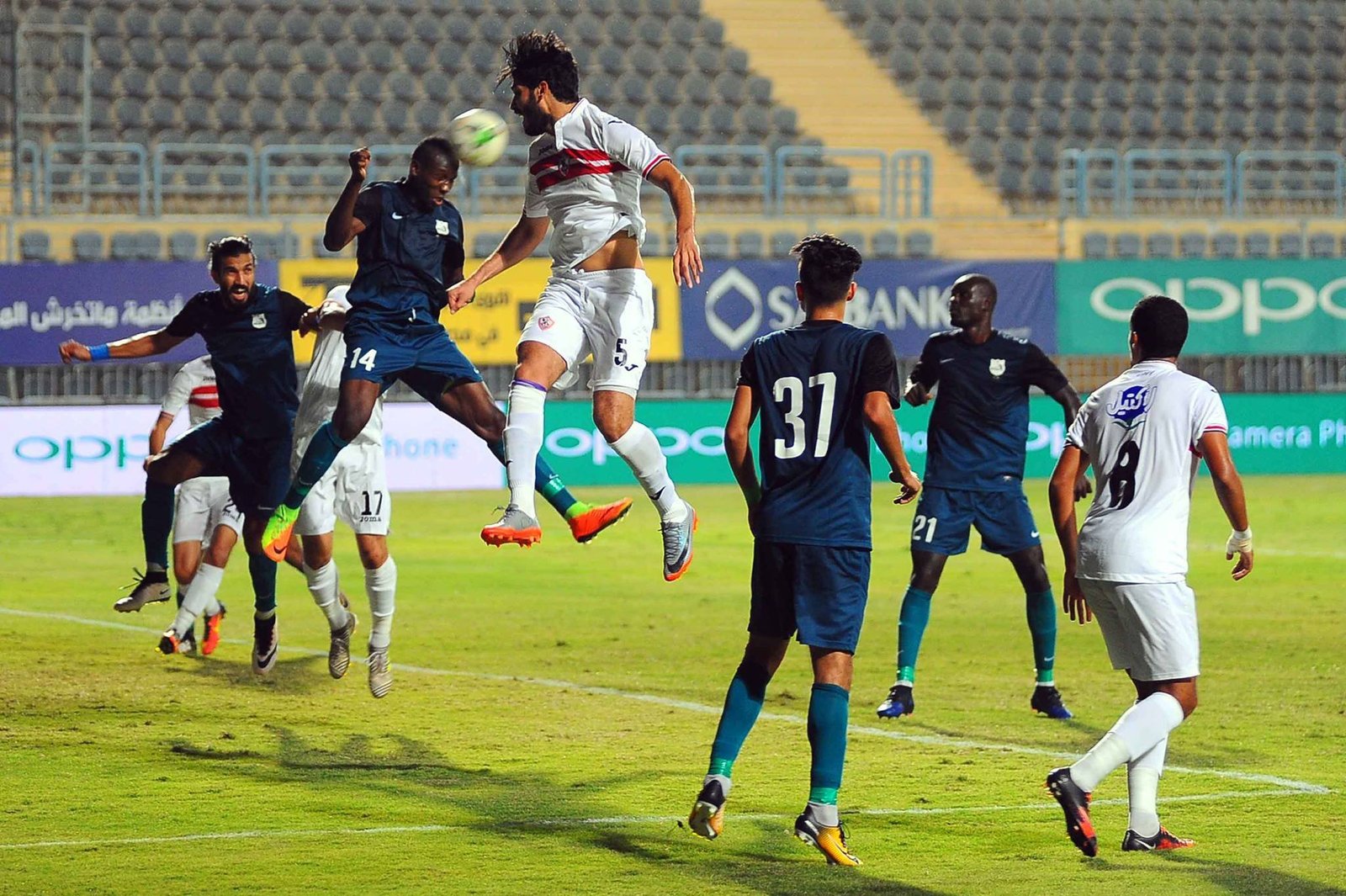 مباراة الزمالك وإنبي1