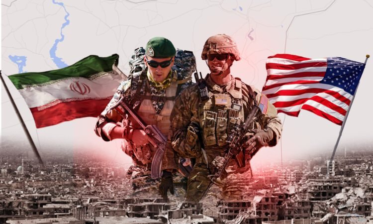 Two American and Iranian soldiers in Syri 1