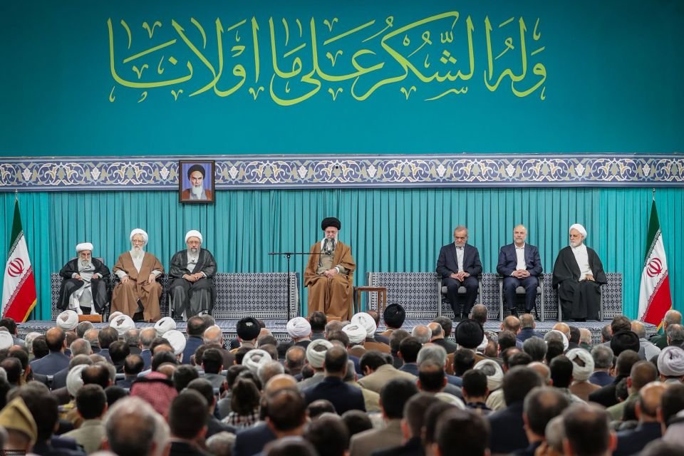 speaks meeting iranian officials ambassadors 983870924