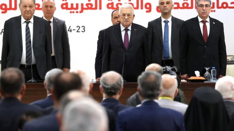 AFP 20250423 43897EK v1 Preview PalestinianIsraelConflictPoliticsPlo
