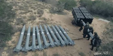 hamas rockets load