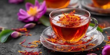 saffron tea
