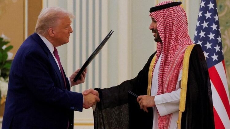 w980 p16x9 Donald Trump Mohammed Ben Salman Etats Unis Arabie Saoudite