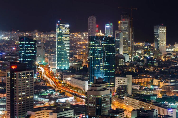 night in tel aviv