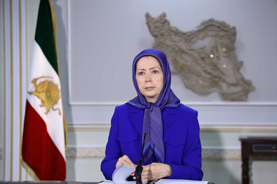 رسالة مريم رجوي يجب القيام بحماية الشعب الإيراني وصحته وأمنه ومستقبله