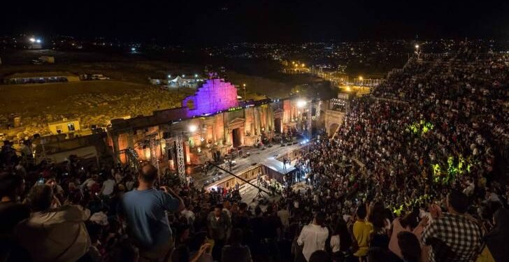 مهرجان جرش.. نجوم العالم يضيئون ليالي الأردن