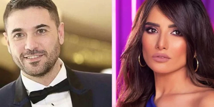 زينة وطفلاها: هل هما توأم أحمد عز حقًا؟