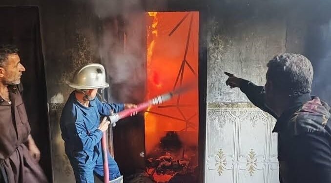 مأساة في الكوت.. حريق هائل يودي بحياة العشرات داخل مركز تجاري بالعراق