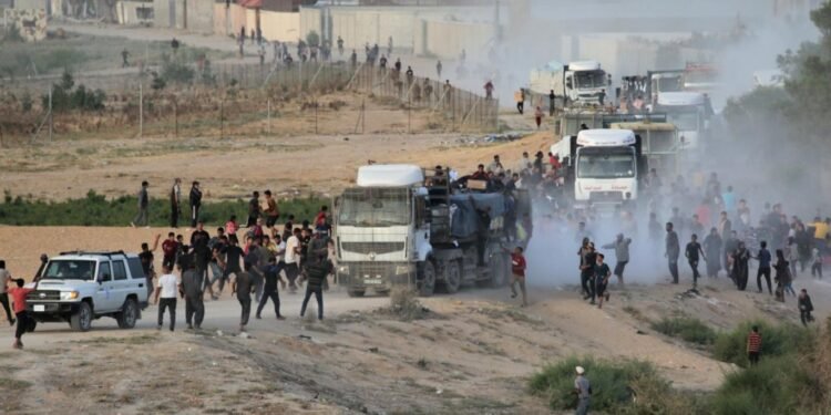 فوضى ونهب متعمد.. أرقام صادمة تكشف حجم «مساعدات غزة»