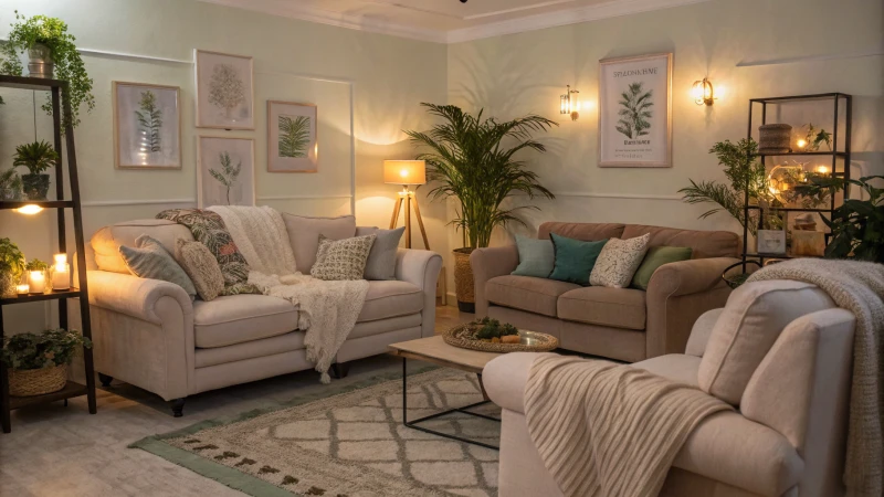 ديكور غرفة المعيشة.. أسرار تعطي انطباعاً ساحراً لا يُنسى