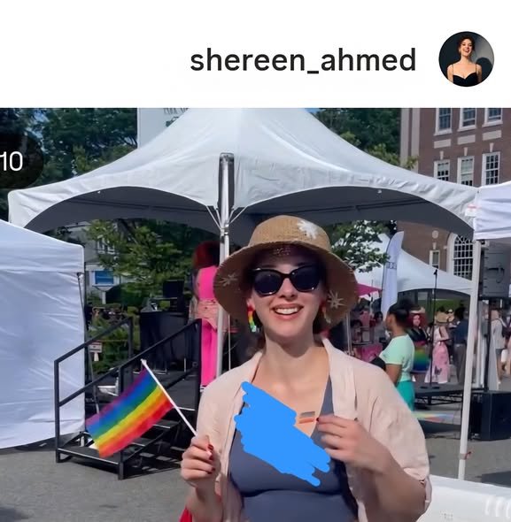 شيرين أحمد طارق ترد على شائعات المثليين