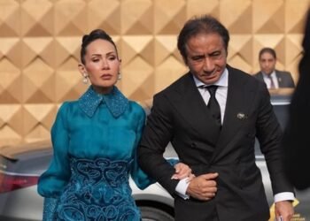 شاهيناز النجار.. ظهور صادم لزوجة أحمد عز في افتتاح المتحف