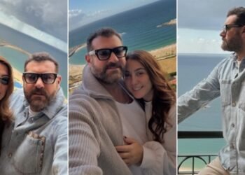 كيف احتفلت كندة علوش بعيد ميلاد عمرو يوسف؟.. صور رومانسية