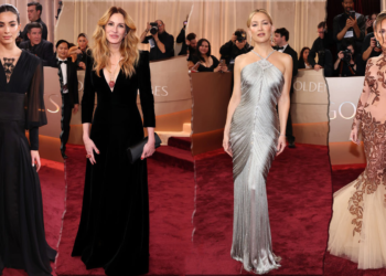فساتين غولدن غلوب 2026 تكسر قواعد الكلاسيكية على السجادة الحمراء