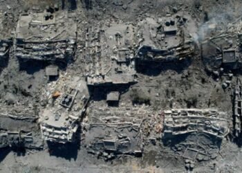 الأقمار الاصطناعية تفضح ما يجري على الأرض في غزة