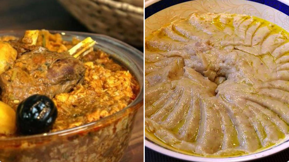 أطباق القمة: الهريس والثريد