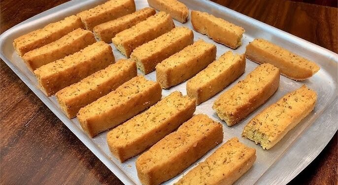 حلوى عيد الفطر.. طريقة عمل كعك اليانسون المقرمش