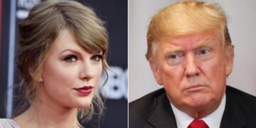 تفاصيل خلاف دونالد ترامب وتايلور سويفت التاريخي