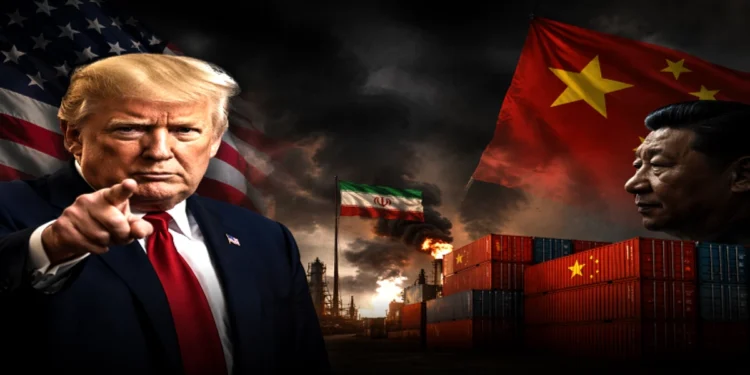ترامب يهدد الصين: ستواجه عواقب وخيمة إذا دعمت إيران