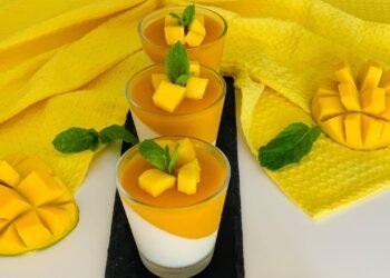 وصفات حلويات سهلة.. طريقة تحضير باناكوتا المانجو النباتية