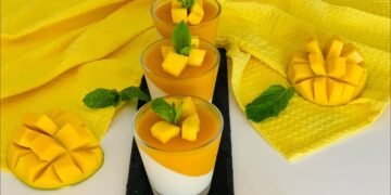 وصفات حلويات سهلة.. طريقة تحضير باناكوتا المانجو النباتية