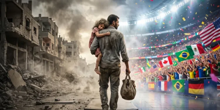 تحت أنقاض الحرب.. نرصد أجواء كأس العالم في غزة