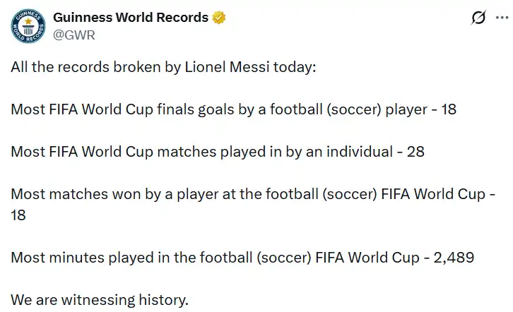 ميسي يحطم الأرقام القياسية في كأس العالم 2026 وزوجته تدعمه بشكل مختلف